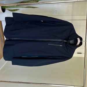 Emporio Armani over jacket. Size 54 navy blue with black lining, basically new.